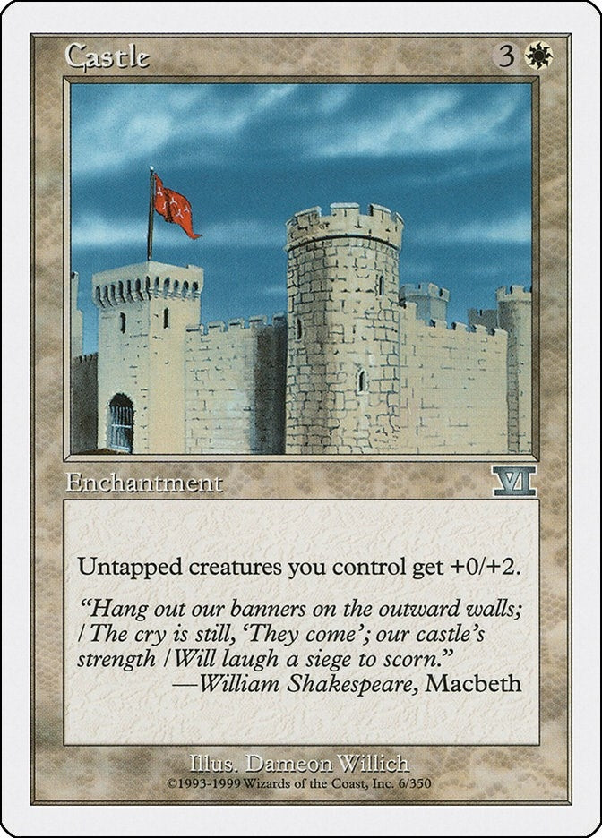 Image for Castle (6) (Classic Sixth Edition) - Magic: The Gathering