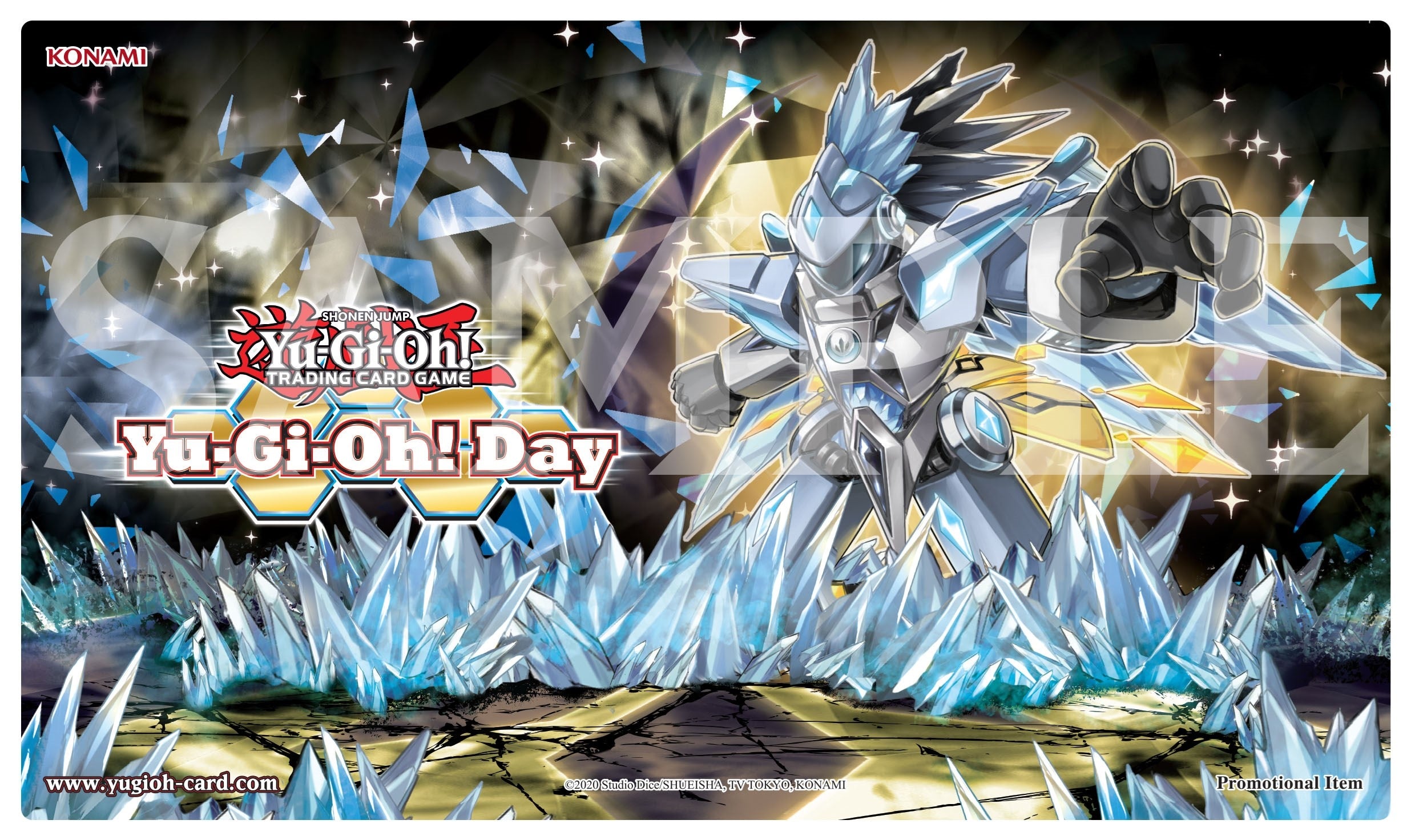 Image for Yu-Gi-Oh! Day Game Mat: Crystron Halqifibrax (December 2020) - Playmats