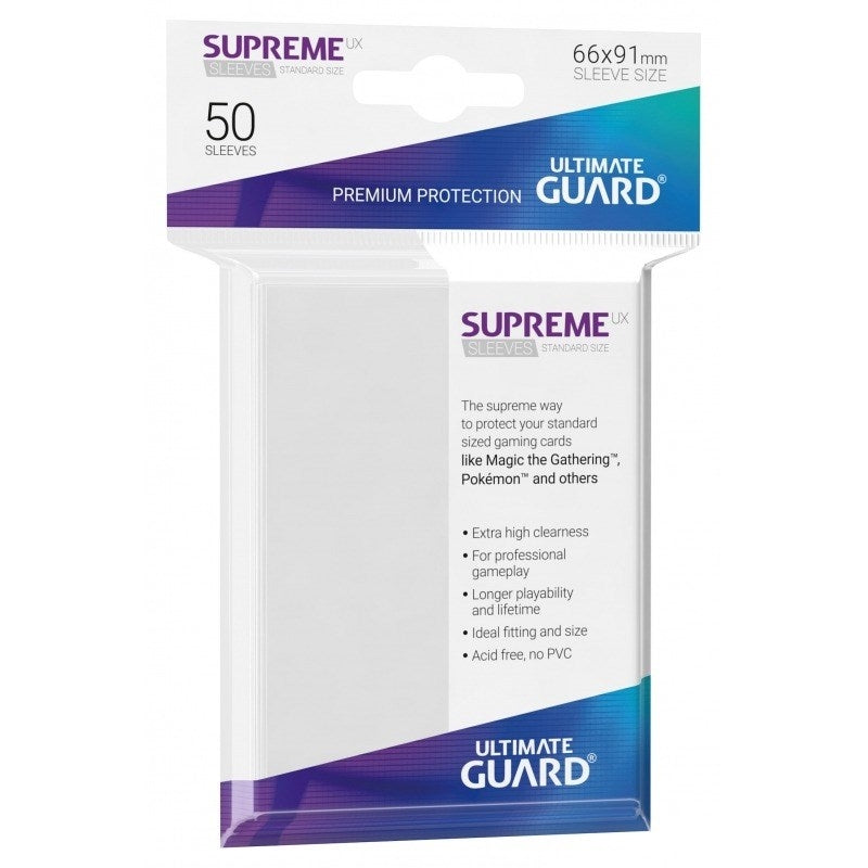 Image for Gloss Sleeve - Supreme UX Sleeves White (50-Pack) - Card Sleeves