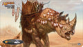 Image for Magic Grand Prix 2015 Playmat: San Jose - Siege Rhino - Playmats