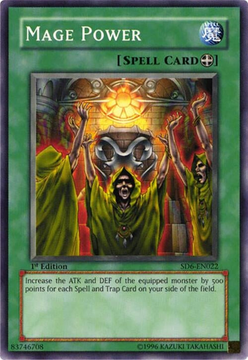 Image for Mage Power (SD6-EN022) (SD6) - YuGiOh