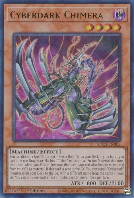 Image for Cyberdark Chimera (SDCS-EN002) (SDCS) - YuGiOh