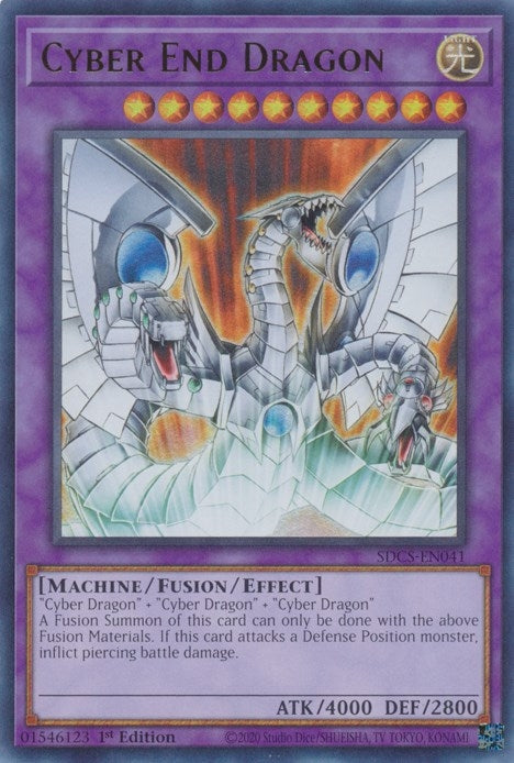 Image for Cyber End Dragon (SDCS-EN041) (SDCS) - YuGiOh