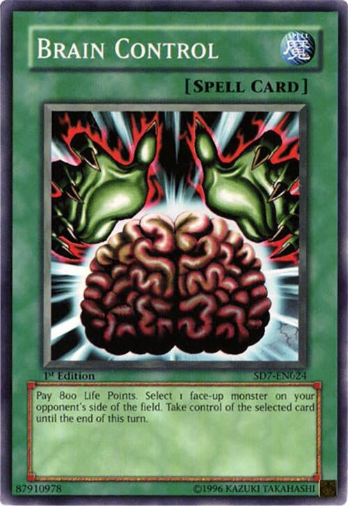Image for Brain Control (SD7-EN024) - YuGiOh