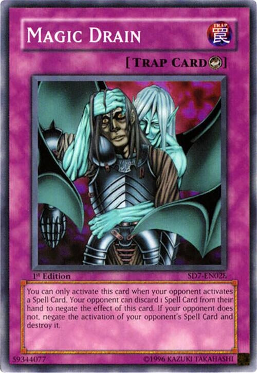 Image for Magic Drain (SD7-EN028) - YuGiOh