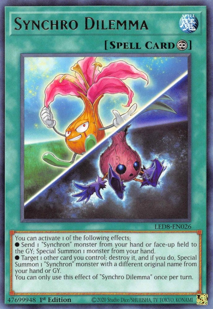 Image for Synchro Dilemma (LED8-EN026) (LED8) - YuGiOh