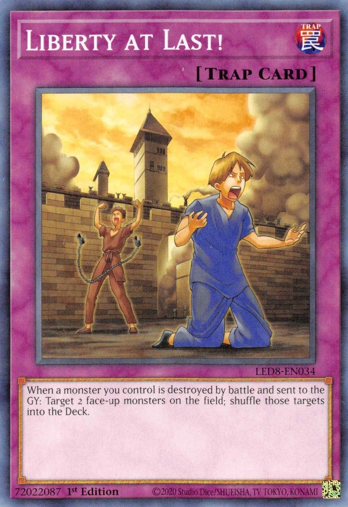Image for Liberty at Last! (LED8-EN034) (LED8) - YuGiOh