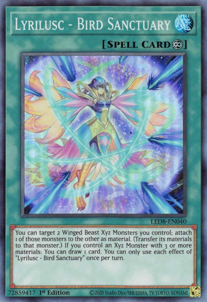 Image for Lyrilusc - Bird Sanctuary (LED8-EN040) (LED8) - YuGiOh