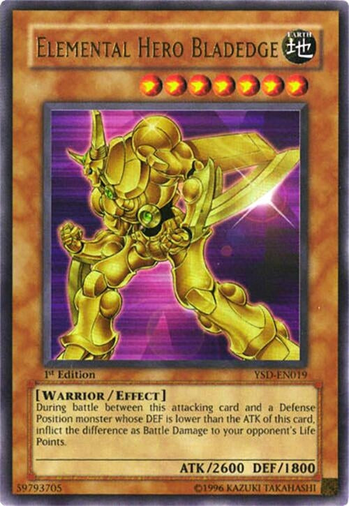 Image for Elemental Hero Bladedge (YSD-EN019) - YuGiOh