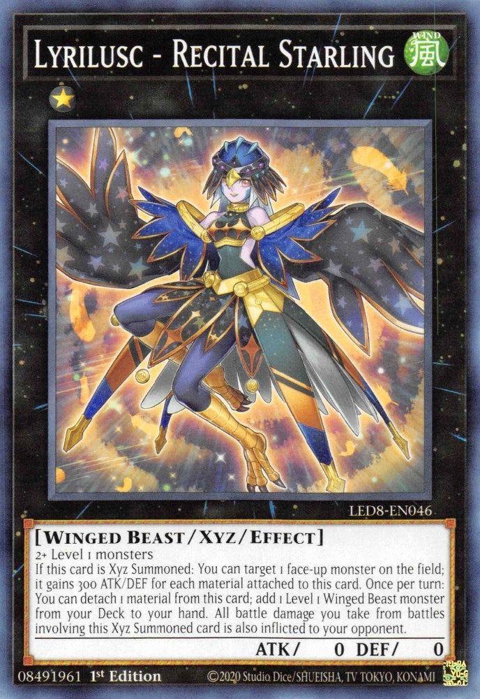 Image for Lyrilusc - Recital Starling (LED8-EN046) (LED8) - YuGiOh