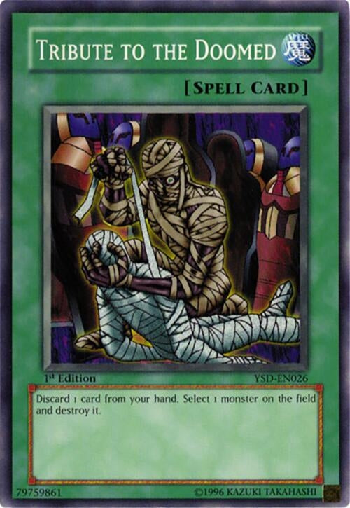 Image for Tribute to The Doomed (YSD-EN026) - YuGiOh