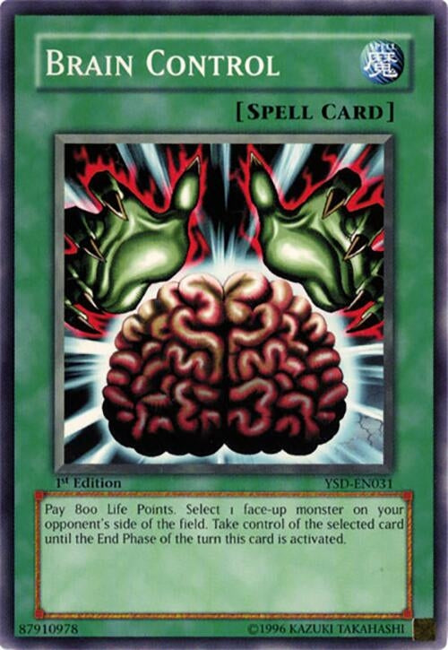 Image for Brain Control (YSD-EN031) - YuGiOh