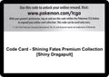Image for Code Card - Shining Fates Premium Collection [Shiny Dragapult] (SHF) - Pokemon