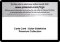 Image for Code Card - Galar Sidekicks Premium Collection (SWSH04) - Pokemon