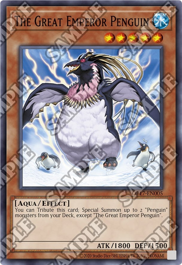 Image for The Great Emperor Penguin (OP17-EN005) (OP17) - YuGiOh