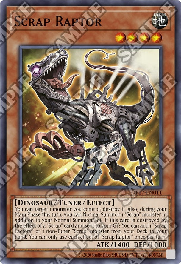 Image for Scrap Raptor (OP17-EN011) (OP17) - YuGiOh