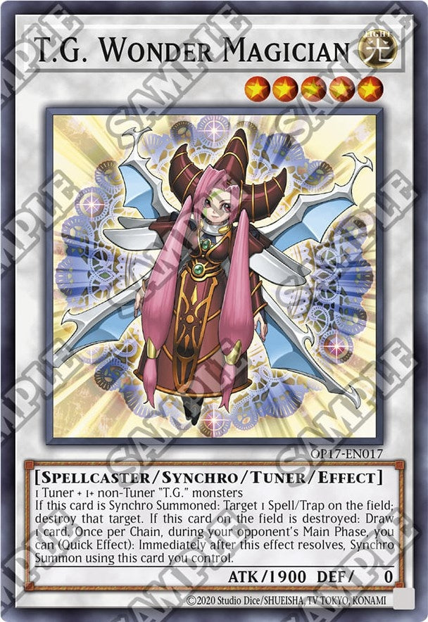 Image for T.G. Wonder Magician (OP17-EN017) (OP17) - YuGiOh
