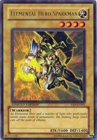 Image for Elemental HERO Sparkman (YSD-ENS01) - YuGiOh
