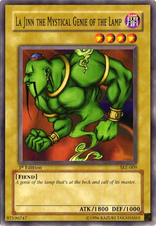 Image for La Jinn the Mystical Genie of the Lamp (SKE-009) (SKE) - YuGiOh