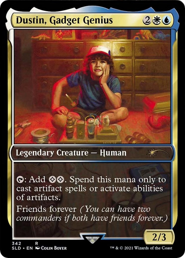 Image for Dustin, Gadget Genius (342) (Secret Lair Drop Series) - Magic: The Gathering