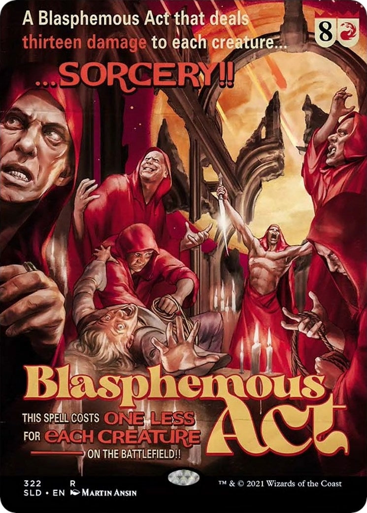 Image for Blasphemous Act (322) (322) (Secret Lair Drop Series) - Magic: The Gathering