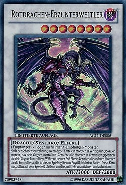 Image for Red Dragon Archfiend (German) - "Rotdrachen-Erzunterweltler" (AC11-DE006) (AC11) - YuGiOh