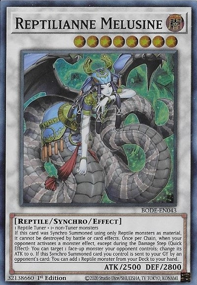 Image for Reptilianne Melusine (BODE-EN043) (BODE) - YuGiOh