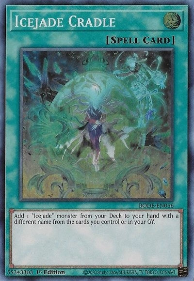 Image for Icejade Cradle (BODE-EN056) (BODE) - YuGiOh