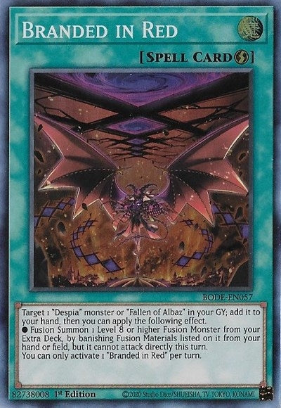 Image for Branded in Red (BODE-EN057) (BODE) - YuGiOh