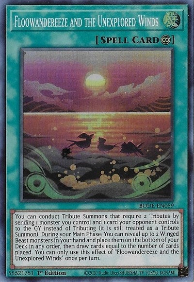 Image for Floowandereeze and the Unexplored Winds (BODE-EN059) (BODE) - YuGiOh