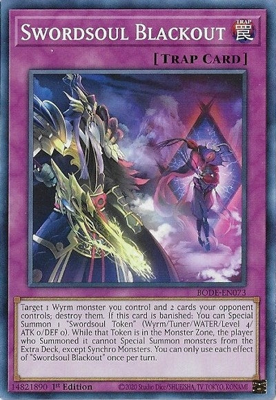 Image for Swordsoul Blackout (BODE-EN073) (BODE) - YuGiOh