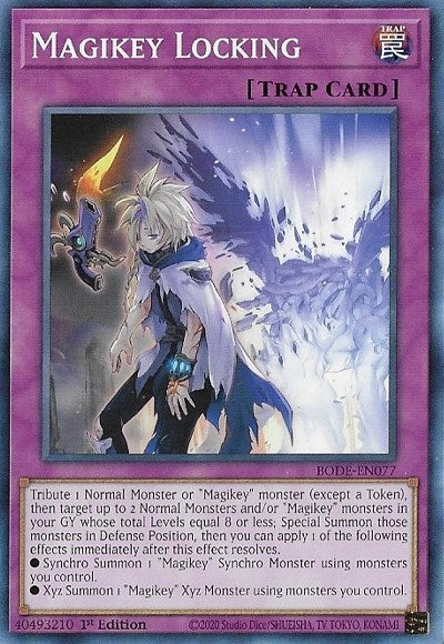 Image for Magikey Locking (BODE-EN077) (BODE) - YuGiOh