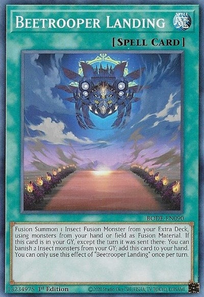 Image for Beetrooper Landing (BODE-EN090) (BODE) - YuGiOh