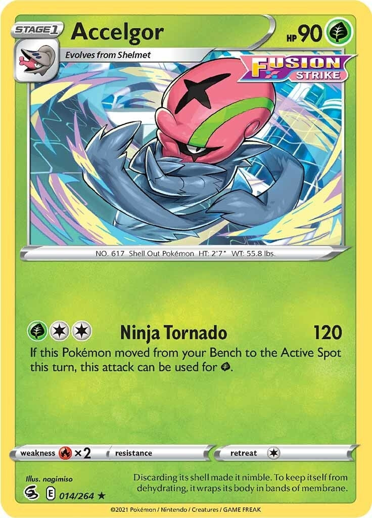 Image for Accelgor (014/264) (SWSH08) - Pokemon