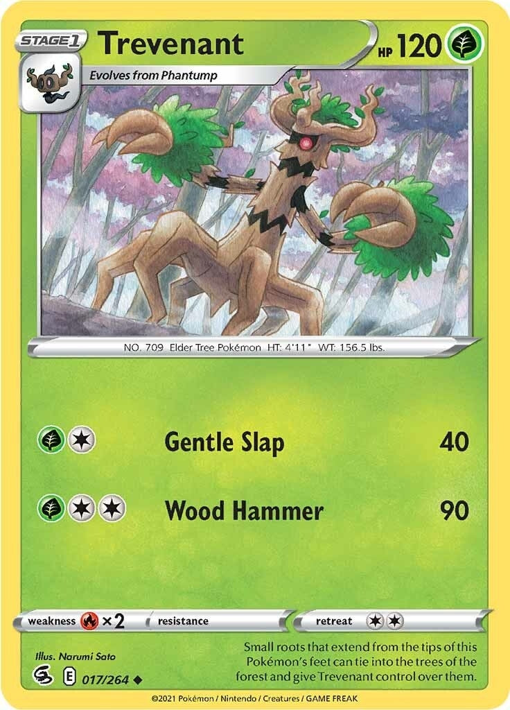Image for Trevenant (017/264) (SWSH08) - Pokemon
