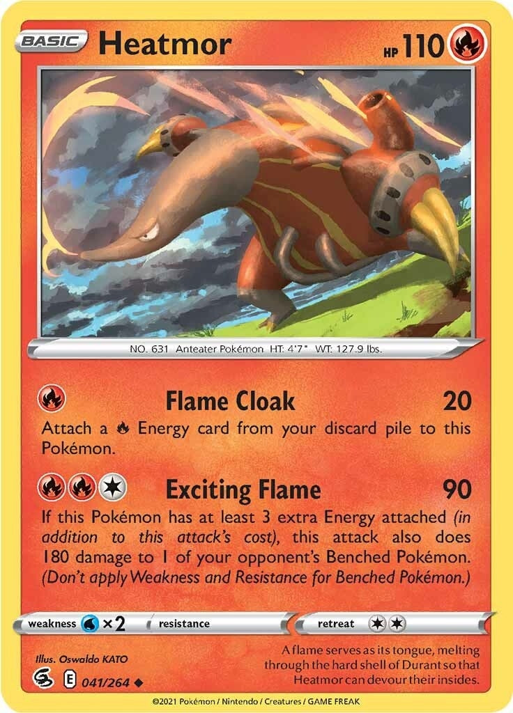 Image for Heatmor (041/264) (SWSH08) - Pokemon