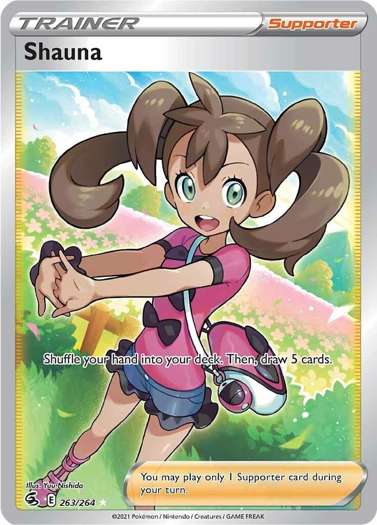 Image for Shauna (Full Art) (263/264) (SWSH08) - Pokemon