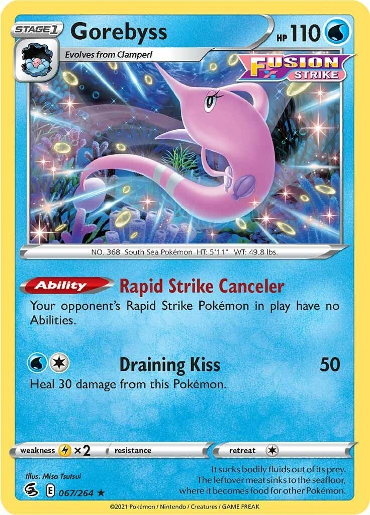 Image for Gorebyss (067/264) (SWSH08) - Pokemon