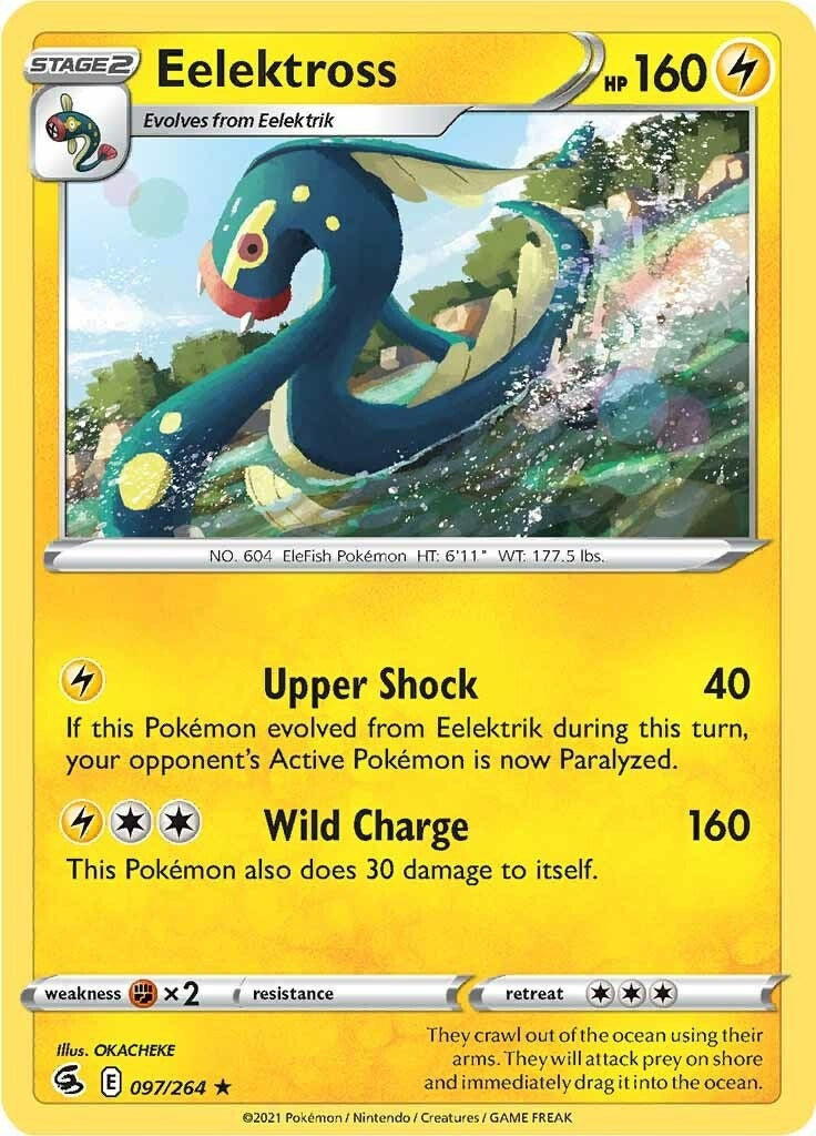Image for Eelektross (097/264) (SWSH08) - Pokemon