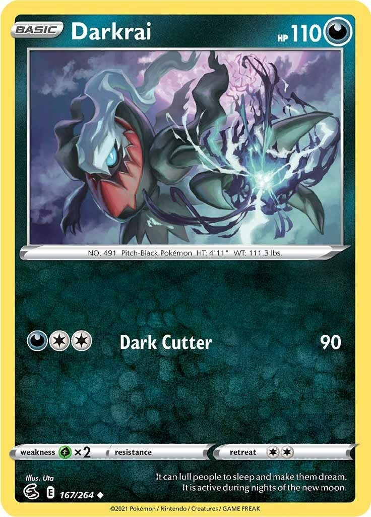 Image for Darkrai (167/264) (SWSH08) - Pokemon