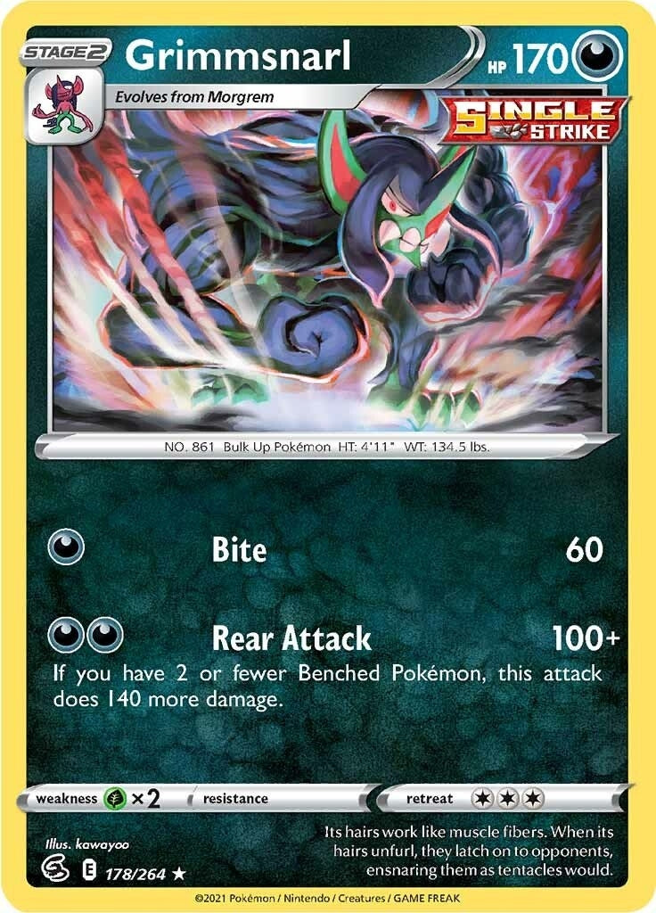 Image for Grimmsnarl (178/264) (SWSH08) - Pokemon