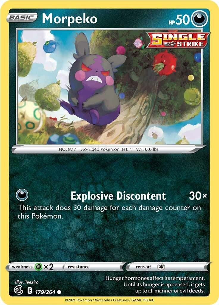 Image for Morpeko (179) (179/264) (SWSH08) - Pokemon