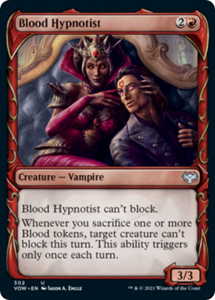 Image for Blood Hypnotist (Showcase) (302) (Innistrad: Crimson Vow) - Magic: The Gathering