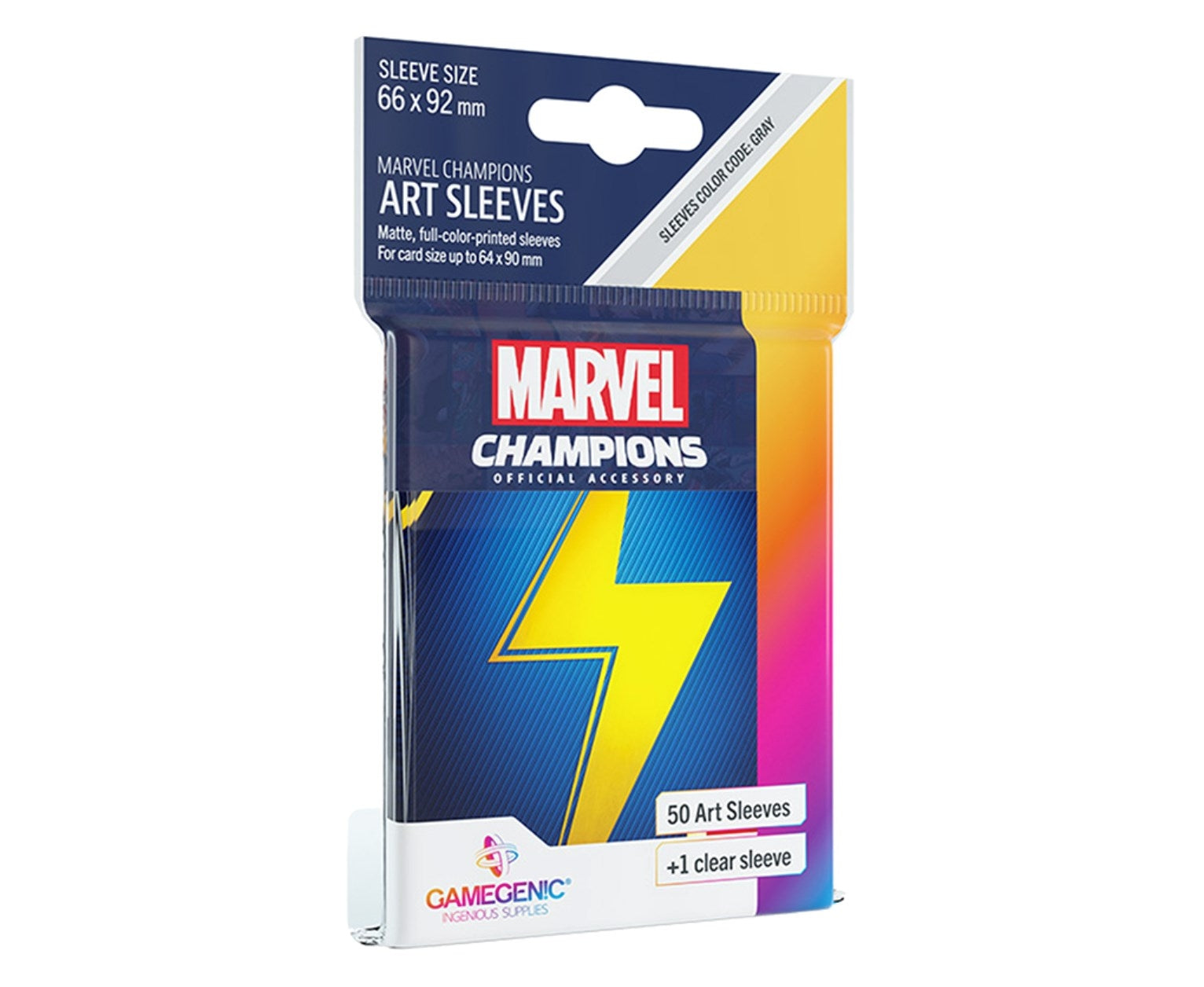 Image for Marvel Champions - Ms. Marvel Card Sleeves (50ct.) - Card Sleeves