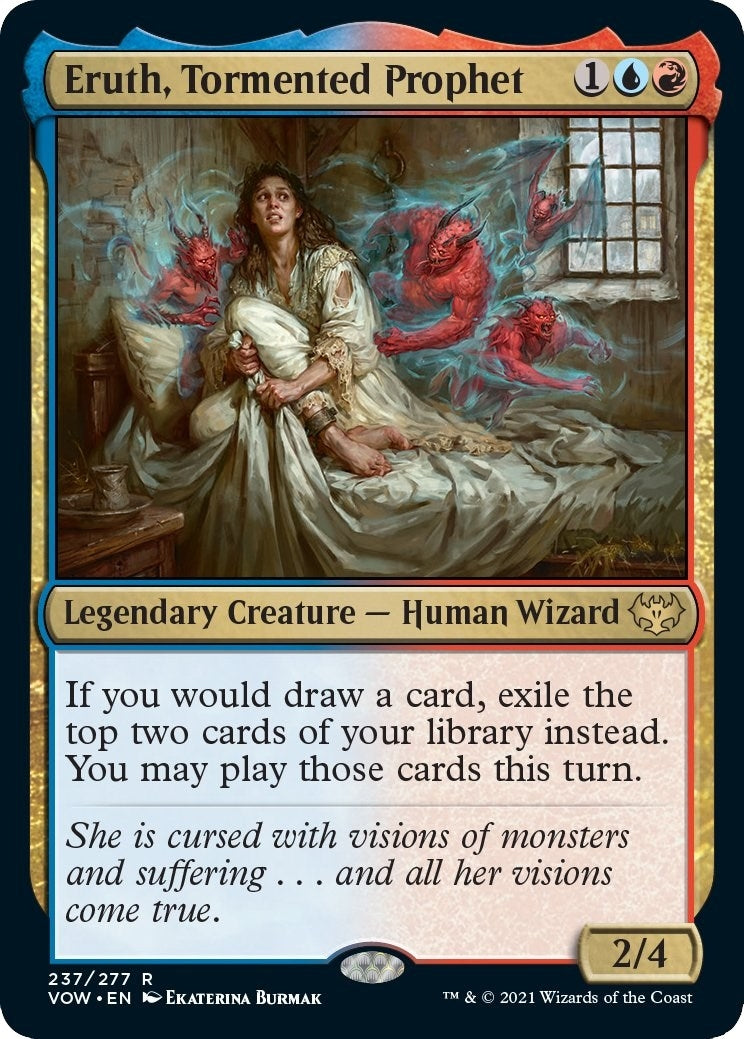 Image for Eruth, Tormented Prophet (237) (Innistrad: Crimson Vow) - Magic: The Gathering