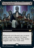Image for Dying to Serve (Extended Art) (370) (Innistrad: Crimson Vow) - Magic: The Gathering