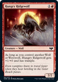 Image for Hungry Ridgewolf (161) (Innistrad: Crimson Vow) - Magic: The Gathering