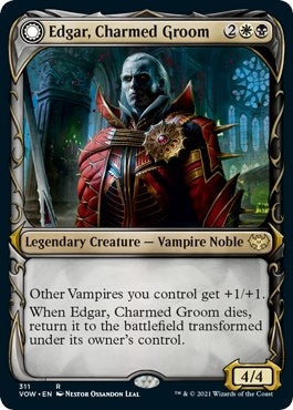 Image for Edgar, Charmed Groom (Showcase) (311) (Innistrad: Crimson Vow) - Magic: The Gathering