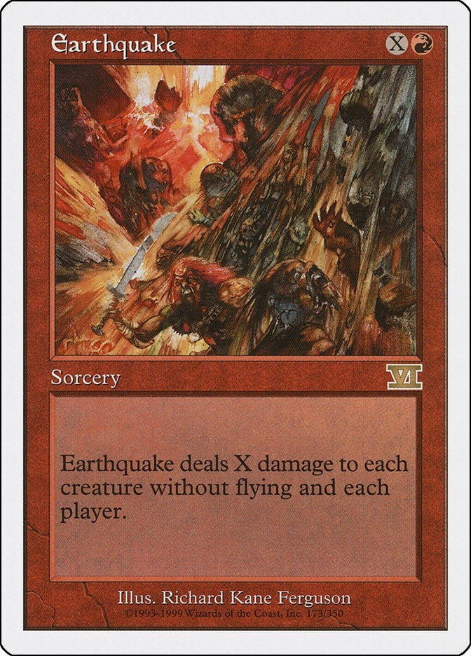 Image for Earthquake (173) (Classic Sixth Edition) - Magic: The Gathering