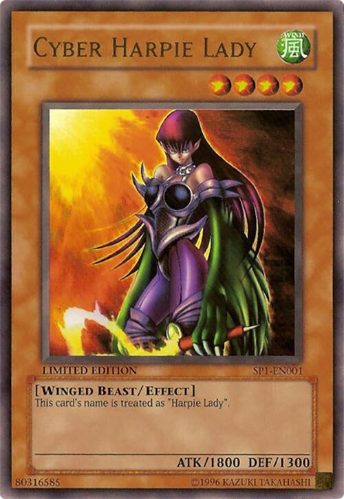 Image for Cyber Harpie Lady (SP1-EN001) (SP1) - YuGiOh